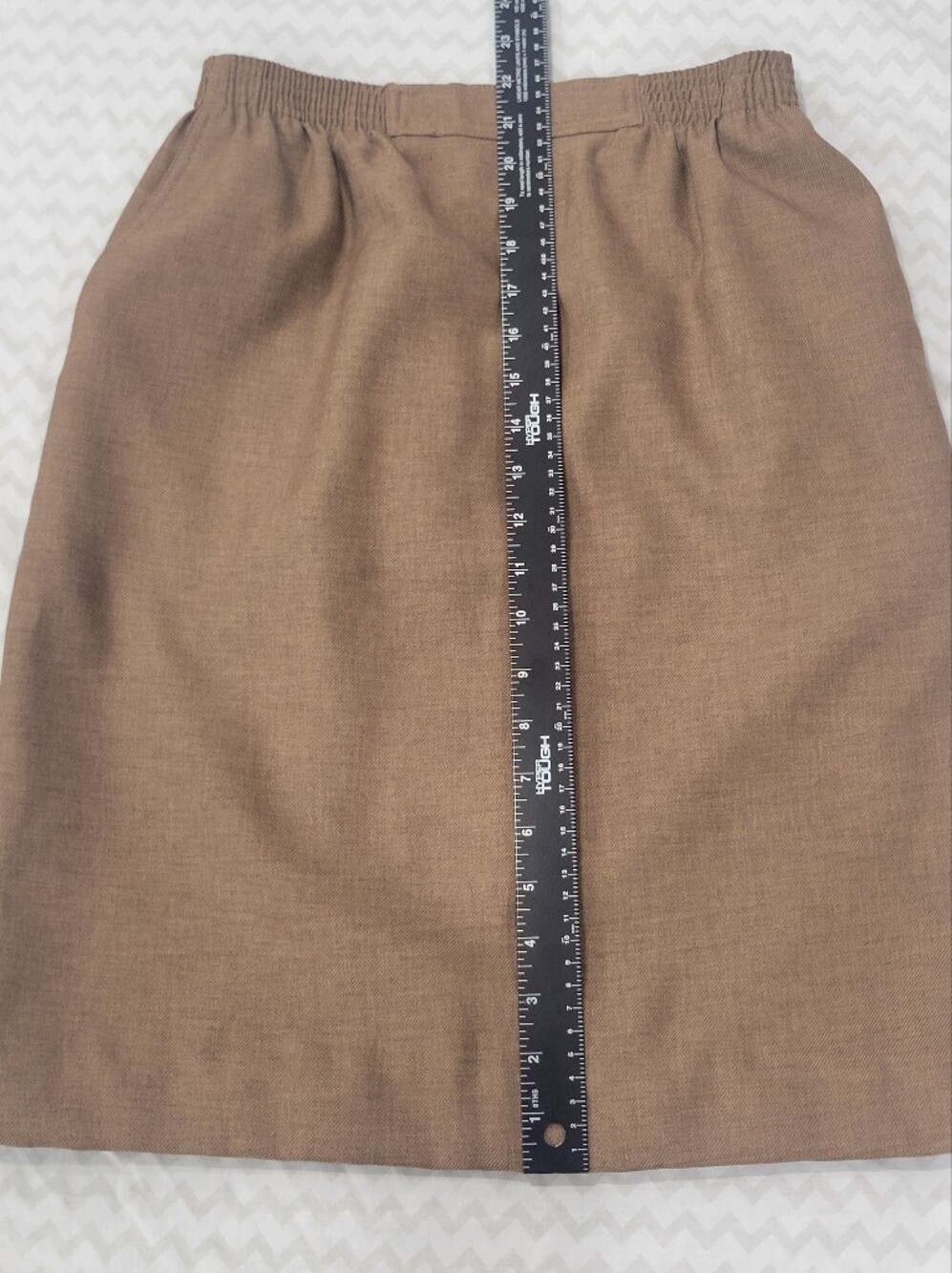 Alfred Dunner Brown Pencil Skirt - Picture 7 of 14